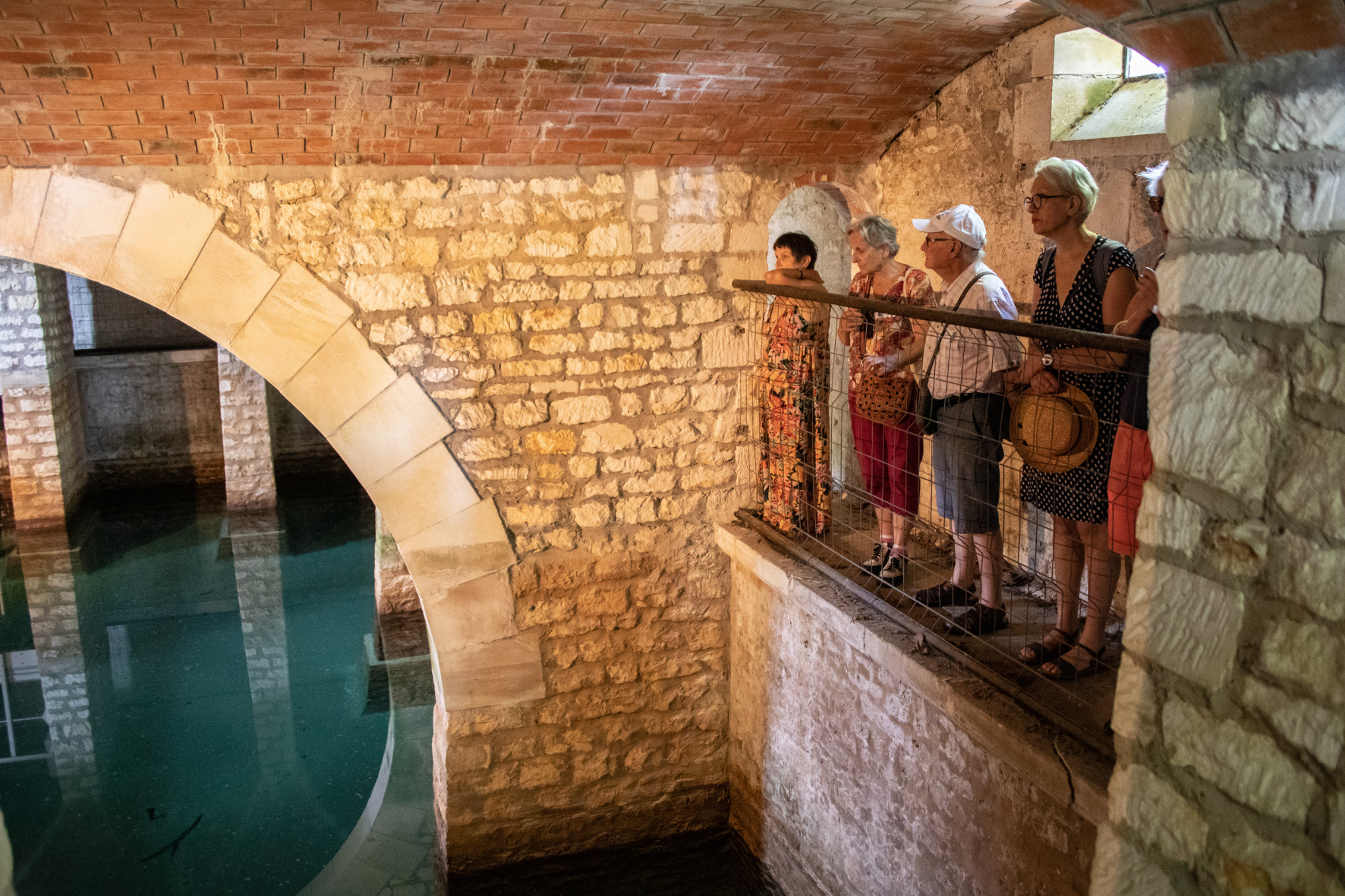 visite du bassin de l'Amiral 