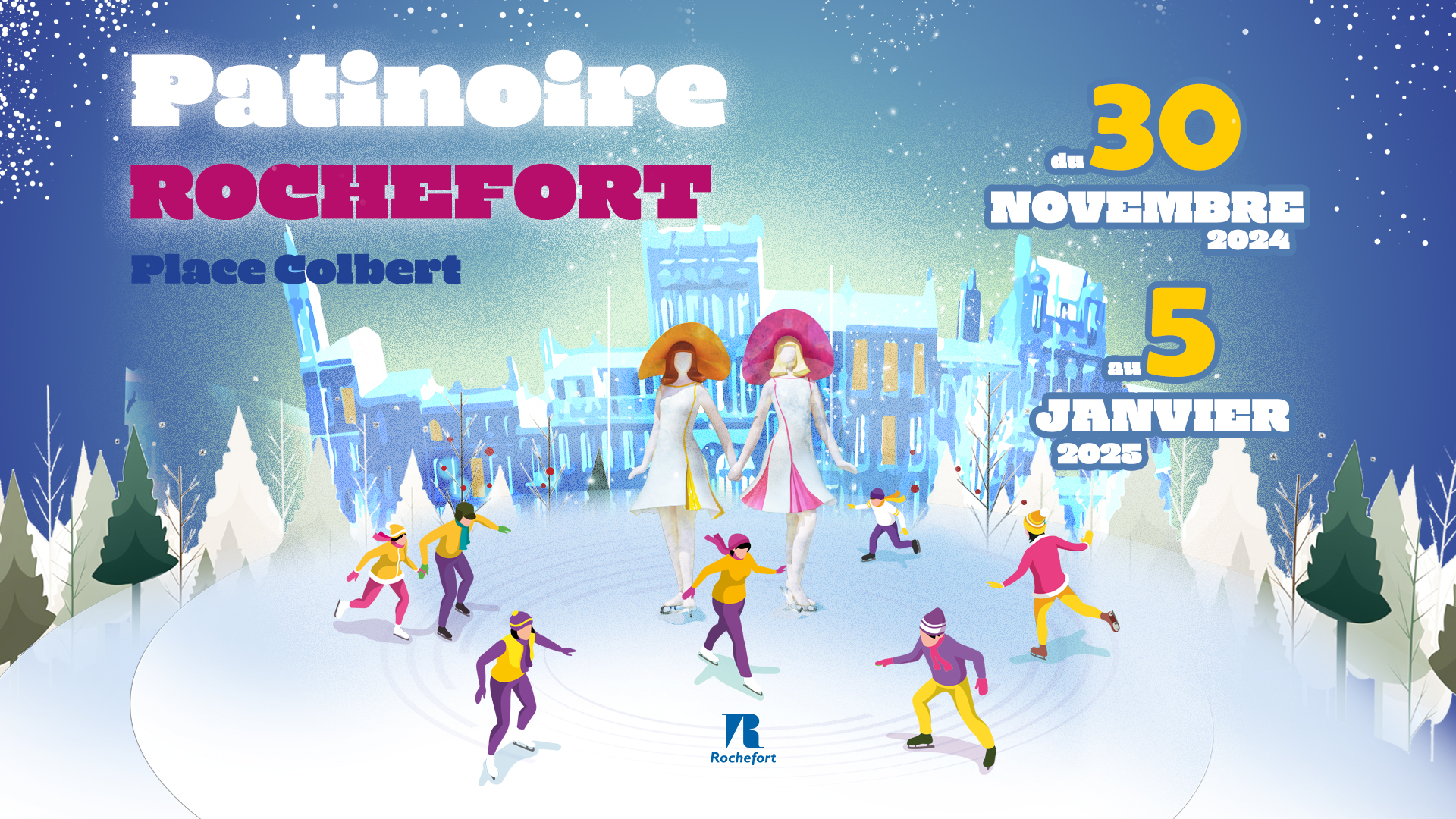 Patinoire de Rochefort Décembre 2024