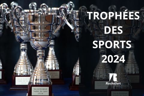 Visuel du trophées des sports 2024 