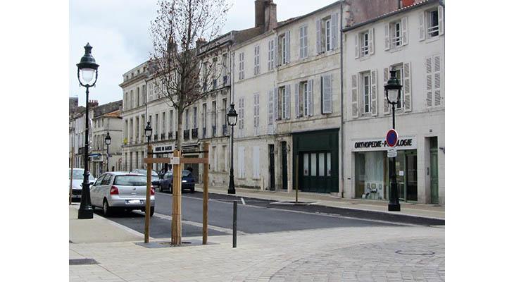 la plaque dans son environnement