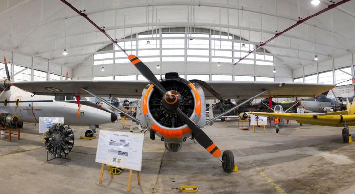Exposition du musée d'aéronautique navale