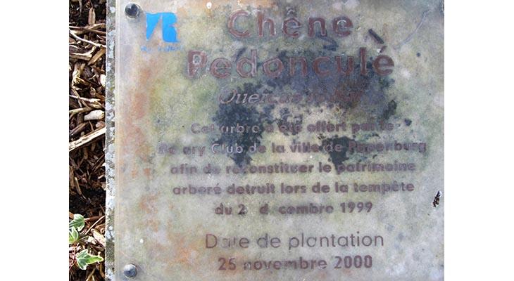 la plaque