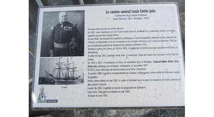 la plaque