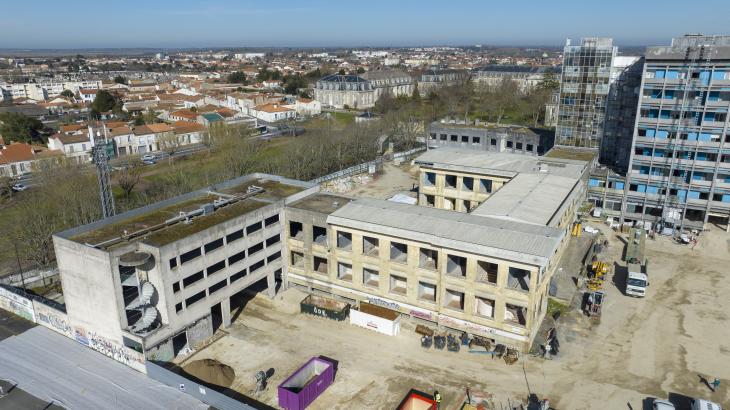 Le site avant démolition